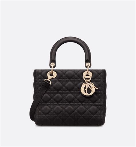 lady dior savoir faire price|Medium Lady Dior Bag Black Grained Cannage Calfskin .